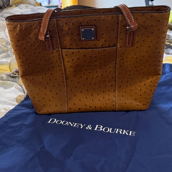 Dooney & Bourke Tan Leather Tote - Picture 12 of 12